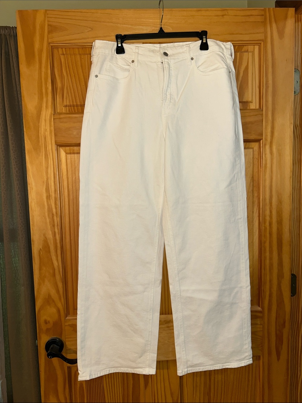Old Navy White SkyHigh-Rise Women’s Wide-leg Jeans
